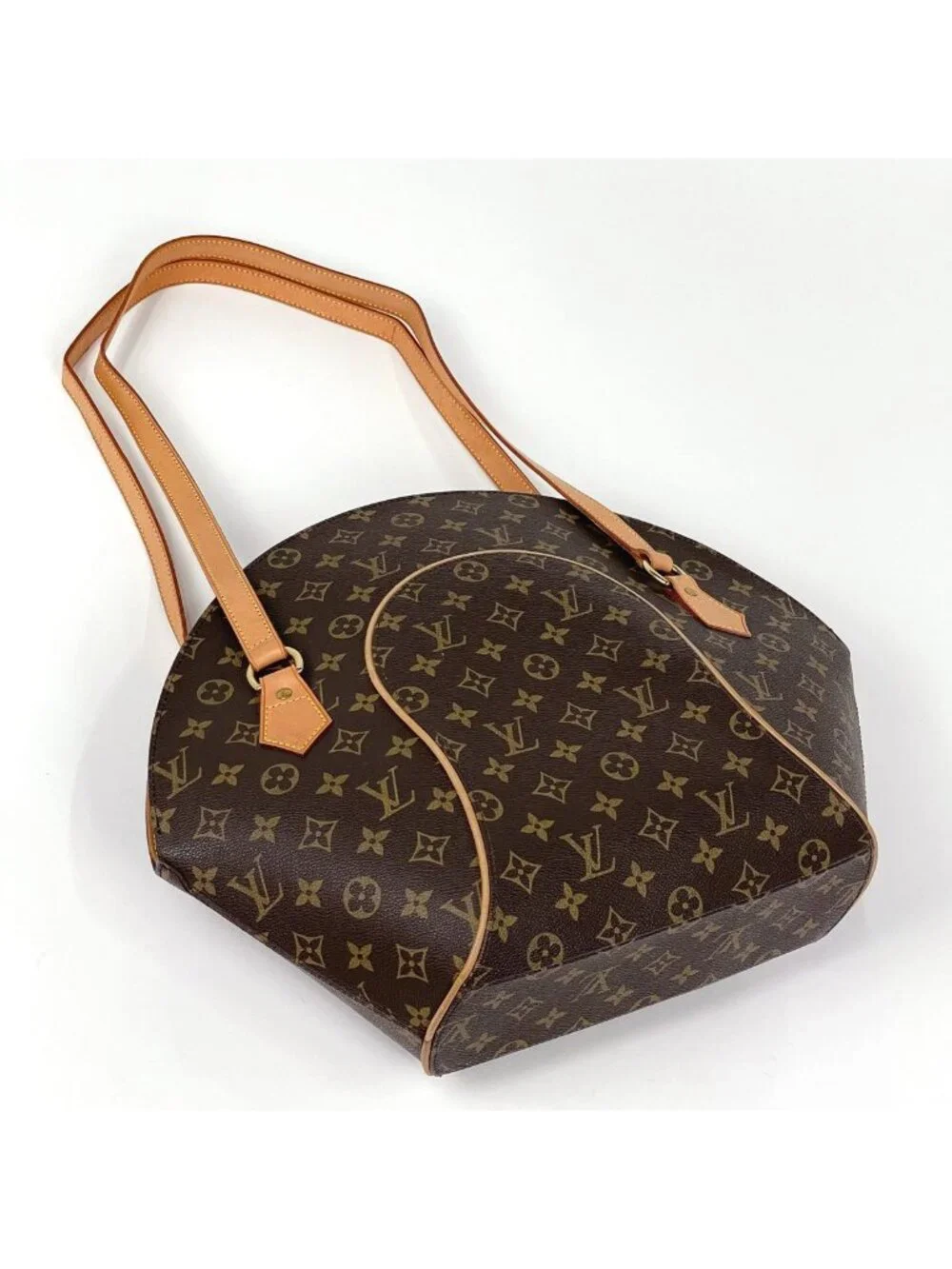 Louis Vuitton Ellipse Shopping Shoulder Bag Monogram Brown - Picture 2 of 9